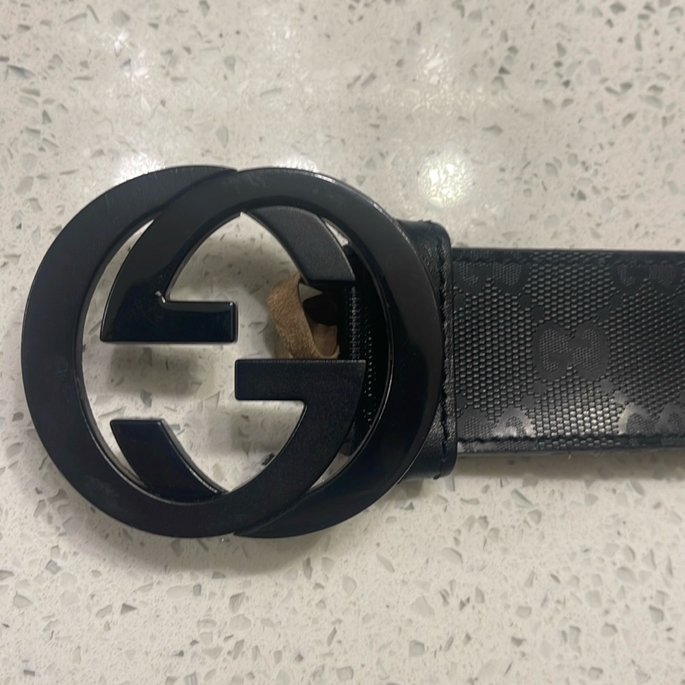 Men’s Gucci belt black size 32